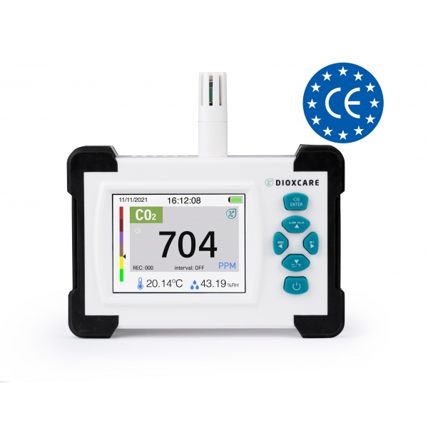 Medidor de CO2 Dioxcare